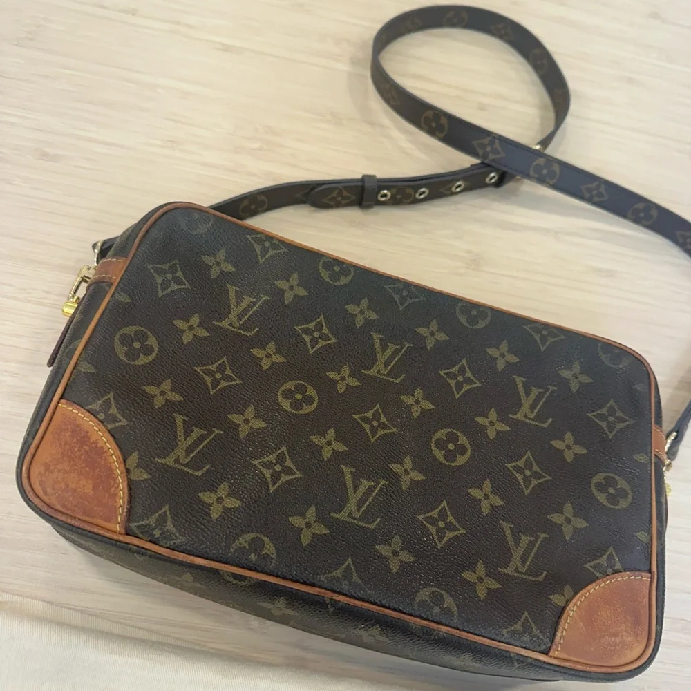 Custom LV Compiegne converted crossbody 💎